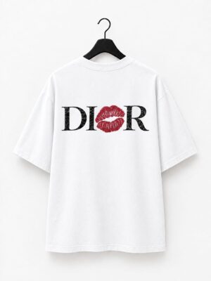 Kiss — Signature Lips Oversized Tee