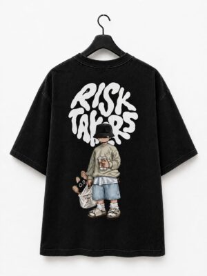 Risk Takers — Youth Culture Oversized Tee