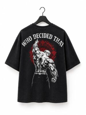 Decided — Power Graphic Oversized Tee