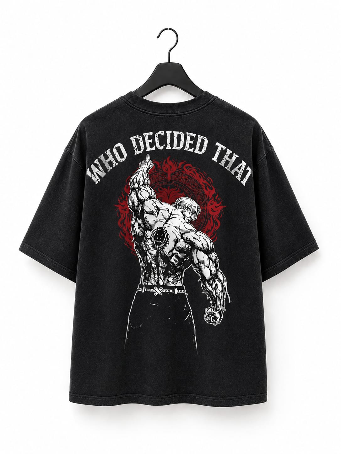 Decided — Power Graphic Oversized Tee