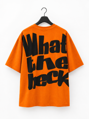 Inferno Script Oversized Graphic T-Shirt