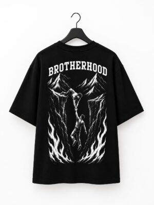 Brotherhood — Legacy Graphic Oversized Tee