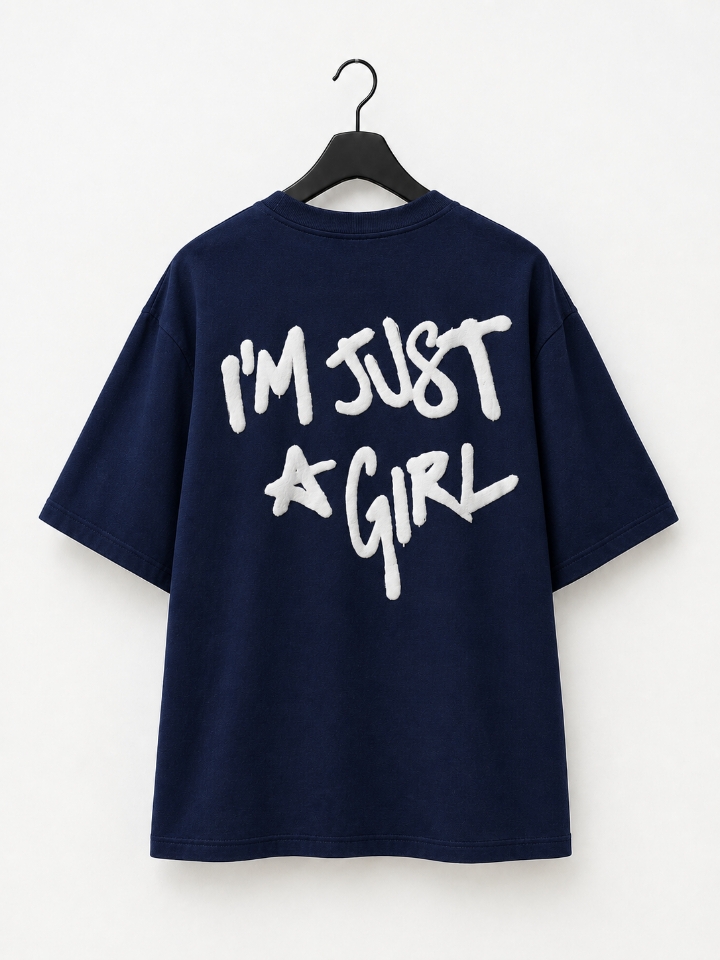 Just a Girl — Signature Oversized Tee